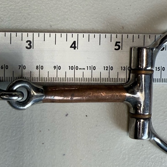 Unbranded Two Toned Copper and Silver Horse Bit - Picture 5 of 7
